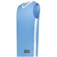 thumbnail image 1 of Augusta Sportswear Maillot de Match-Up Standard pour Homme Columbia Bleu/blanc, Large, 1 of 1