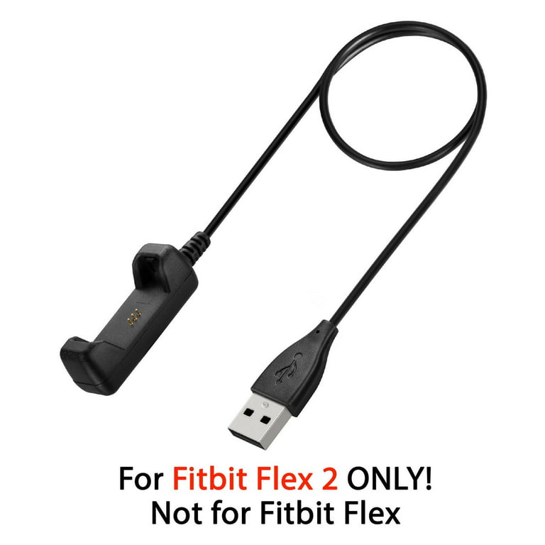 Insten compatible Fitbit Flex 2 - Replacement USB Charging Cable Cord Cradle Dock Adapter Wristband - Walmart.com