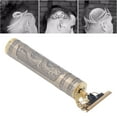 thumbnail image 4 of Hair Trimmer, Metal Body Washable USB Charging T Blade Hair Clipper  for Men for Haircut Buddha Pattern,Dragon Pattern,Metallic Silver Pattern,Metallic Gold Pattern, 4 of 8