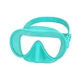 thumbnail image 4 of Máscara de buceo con esnórquel, gafas antivaho, visión amplia, profesional, portátil, con protector nasal, para natación, para mujeres, hombres, Verde, 4 of 8