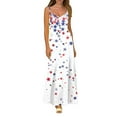 thumbnail image 2 of Taylonsss Robe d'Été pour Femme Fraîche Élégante à Imprimé Artistique à Larges Bretelles Fluide Robe Soleil Bohème Mode Tenue de Plage, 2 of 7