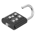thumbnail image 2 of SHISUYAN Zinc Alloy Combination Lock Padlock 6 Outdoors Padlock Anti Theft Combination Lock, 2 of 8
