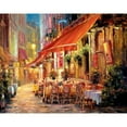 thumbnail image 3 of Liu, Haixia 24x20 Black Modern Framed Museum Art Print Titled - Cafe in Light, 3 of 5