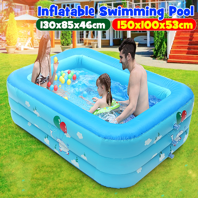 inflatable pool in shower