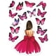 thumbnail image 3 of Decoración para tarta de cumpleaños de niña con forma de mariposa en la espalda, tarta de eBay, tarjeta de inserción para tarta enchufable para el Día de la Madre, 3 of 5