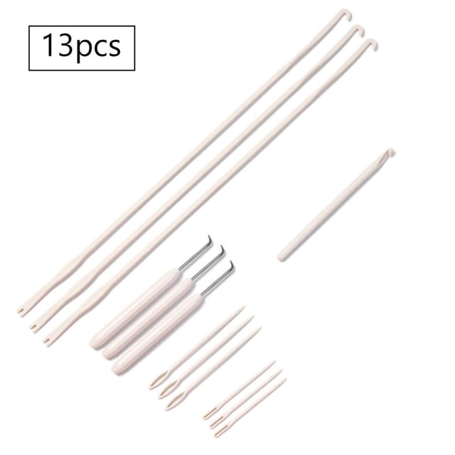 Herramientas de Telar para Tejer, Herramientas de de Telar para Hacer Ganchillo, para Bufandas, Chales, Sombreros Macarena Kits de telar de tejer