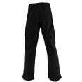 thumbnail image 4 of Men’s Casual Loose Fit Cargo Pants with Drawstring Waist, Lightweight Breathable Cotton Trousers for Everyday Wear, 4 of 5
