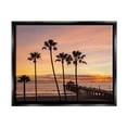 thumbnail image 3 of Stupell Industries Tropical Palm Tree Sunset Summer Pier Docks Photograph Jet Black Floating Framed Canvas Print Wall Art, Design by Jeff Poe Photography, 3 of 5