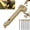 Khaki, variant on Camping Hammer with 8 Pegs, Tent Stake Driver, Puller & Bottle Opener with Storage Handle, Lightweight Mallet for Tent, Tarp, Camping