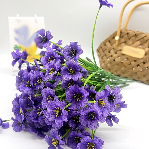 1Pack 7 Bunches 2025 Upgraded Odorless Artificial Mixed Flowers for Spring Summer Autumn Home Wedding Decor,Realistic Artificial Flowers,Artificial flowers仿真花