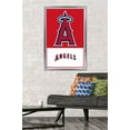 thumbnail image 2 of MLB Los Angeles Angels - Logo 22 Wall Poster, 22.375" x 34" Framed, 2 of 5