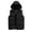 Black, variant on Jackets for Men,Detachable Hood Vest Pocket Outdoor Jacket Warm Winter Coats Windproof Lightweight Insulated Bodywarmer,Mens Winter Coats,Size:3XL
