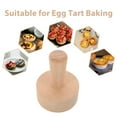 thumbnail image 3 of NIYANGLE Mini Tart Pan Light Brown Wood Round Baking Tools Set For Baking Enthusiasts Daily Use, 3 of 6