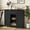 Black#72, variant on Living Room Cabinets Storage Cabinets,Wooden Floor Cabinet,with Drawers and Shelves Storage Cabinets,Accent Cabinet for Living Room,Bedroom,Bathroom Furniture Home Decor(White),Wooden Cabinets
