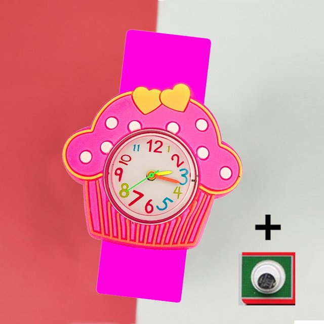 Dropshipping, relojes de dibujos animados para niños de 1 a 16 años, juguete de tiempo de aprendizaje para bebés, regalo de recompensa para jardín de infantes, reloj para niños, regalo de cumpleaños Gao Jinjia LED