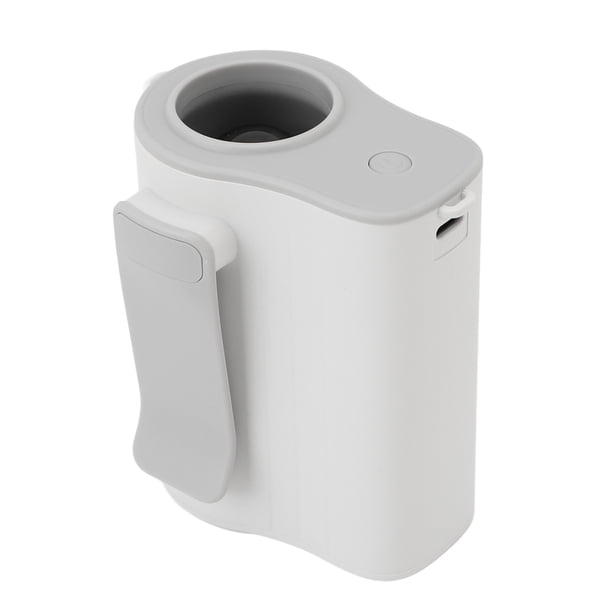 Ventilador de Cinta Portátil Portátil, Clip USB Recargable en Ventilador de Enfriamiento Con Pantalla Digital, Diseño Tranquilo, Potente Compañero de Enfriamiento