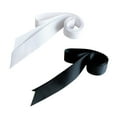 thumbnail image 2 of Eease Wedding Bridal Belt Sash Wide Ribbon for Bride White, 2 of 6