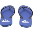 thumbnail image 4 of Quiksilver Men's Molokai Flip Flop Sandals Black/Blue/Black - AQYL100601-XKBK, 4 of 5