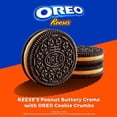 thumbnail image 3 of OREO REESE'S Peanut Buttery Creme Chocolate Sandwich Cookies, 12.35 oz, 3 of 3