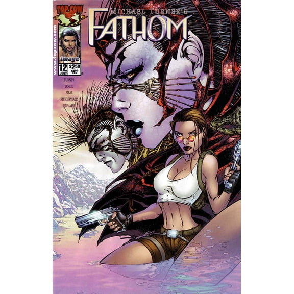 Fathom (Michael Turner's...) #12F VF ; Image Comic Book