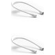 thumbnail image 3 of Lámpara 4LED Wosthever Manos libres Flexible Cuello recargable Luz de lectura 6500-7000K Blanco Tipo 2, 3 of 6