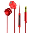 thumbnail image 2 of Auriculares Con Cable Con Micrófono, Auriculares Internos de 3,5 mM Auriculares Con Cable Auriculares Con Cable Con Micrófono de Sonido, 2 of 7