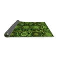 thumbnail image 2 of Ahgly Company Indoor Rectangle Abstract Green Modern Area Rugs, 2' x 3', 2 of 4
