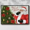 thumbnail image 3 of Arose Such a Clatter Collection A - Framed Gallery Wrapped Holiday Canvas - 25 x 37 - Black Frame, 3 of 9