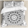 thumbnail image 3 of Ambesonne Mandala Ornate Arabesque Esoteric Figure Esoteric Oriental Ritual Art Print Duvet Cover Set, 3 of 3