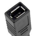 thumbnail image 4 of Injueey ABS Black Fire Wire 800 a 400 Adaptador Convertidor Conector de 6 pines a 9 pines Teléfono y Comunicación, 4 of 6