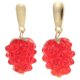 thumbnail image 1 of UPGRATOR 1Par Aretes Modernos De Fresa Para Mujer Complemento Y, 1 of 7