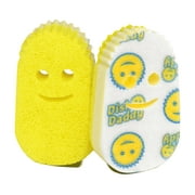Scrub Daddy Dish Daddy Non-Scratch Scrub Dishwand Refills, 2 Count
