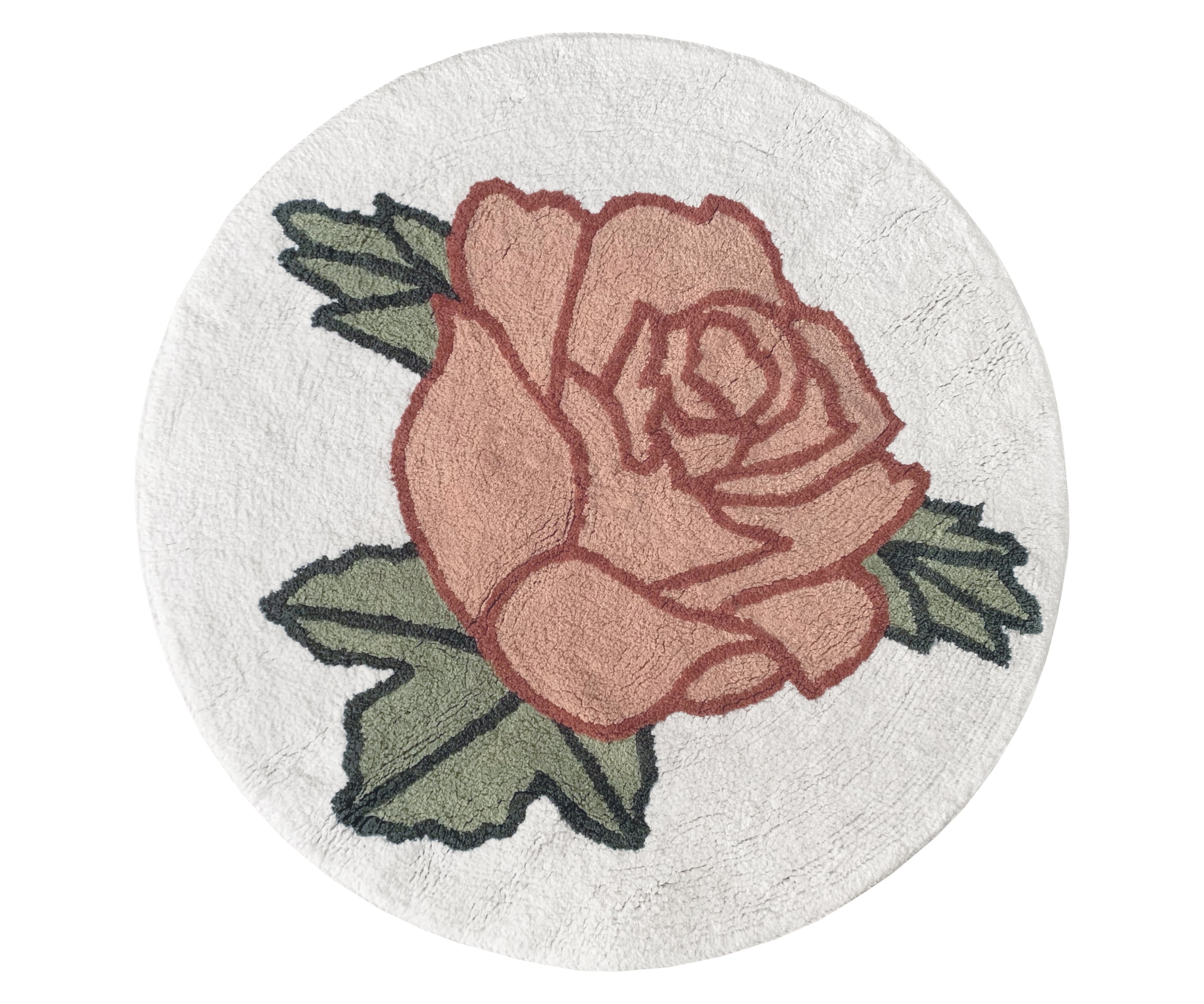 Vintage Floral 2'5' x 3' Area Rug by Sweet Jojo Designs