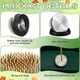 thumbnail image 4 of 6Pcs Flower Frogs Round Brass Floral Frogs Flower Holder Japanese Ikebana Vase Kenzan Flower Arranger Flower Fixed Tools, 4 of 5