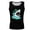 Black, variant on Mens Tank Top Summer Casual Sleeveless Cartoon Shark Print Tees Loose Comfortable Running Summer Beach Lightweight Vest Black L