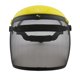 thumbnail image 4 of Protector facial para motosierra ajustable con visera de malla metálica, protector facial de malla forestal profesional para deshierbe, motosierra y, 4 of 8