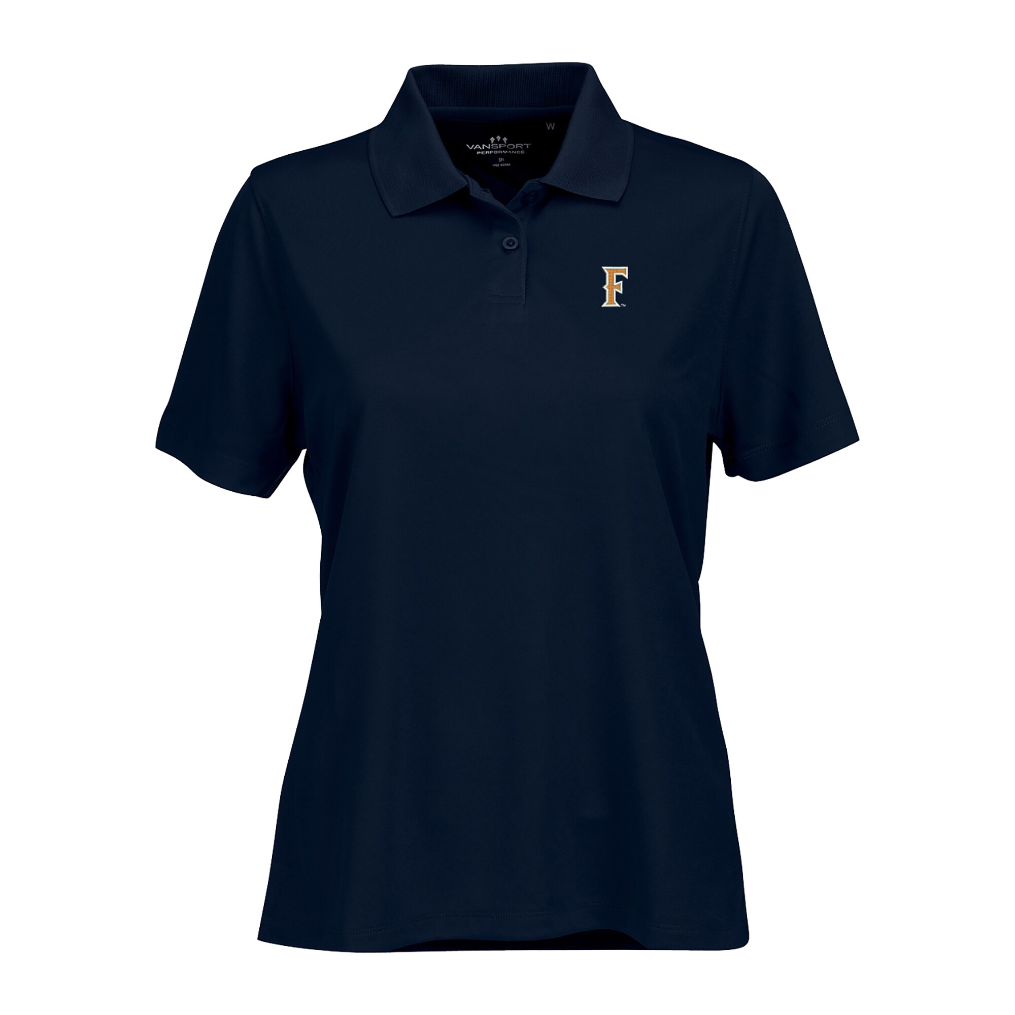 Cal State Fullerton Titans Women S Vansport Omega Plus Size Tech Polo Navy Walmart Com Walmart Com