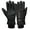 Black, variant on Ski Gloves, Touchscreen Snowboard Gloves with Pocket, Waterproof Snow Gloves for Cold Weather, Suitable for Driving/Cycling/Running/Hiking (Gray)
