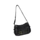 thumbnail image 5 of Bolso bandolera de mezclilla para mujer, bolso de hombro multifuncional y moderno para uso diario. Negro, 5 of 9
