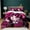Color3, variant on Monster High Bedding Set 3 Pieces Soft Breathable Duvet Cover Set All Season Cartoon Quilt Cover with 2 Pillow Shams