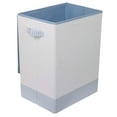 thumbnail image 2 of BIRDROCK HOME Baby Clothes Hamper with Lid | Folding Cloth Hamper with Handles | Dirty Clothes Sorter Bin | Easy Storage | Collapsible | Blue and White, 2 of 8
