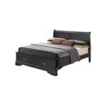 thumbnail image 2 of JERFIT Black Full Size Storage Bed with 4 Drawers, Traditional Platform Bed Frame with Headboard, Underbed Storage Organizer, Particle Board Construction, 84”D x 61”W x 44”H, 2 of 5