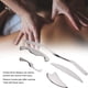 thumbnail image 5 of Juego de Herramientas de Masaje Fugacal Gua Sha Acero Inoxidable, 5 of 6