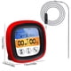 thumbnail image 3 of Xihbxyly Termómetro Electrónico para Parrilla, Lectura Instantánea y Precisa de Temperatura, Pantalla Lcd Grande con Pantalla Táctil, Alarma Personalizable, para Uso En Barbacoa o Cocina, Incluye 2 P, 3 of 3
