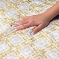 thumbnail image 3 of Addison Rugs Dream Shag Premium Machine Washable Transitional Modern Squares Gold Rectangle Rug, 9' x 12', 3 of 8