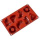 thumbnail image 2 of Silicone Mousse Cake Mold Food Grade 8 Holes, 2 of 4