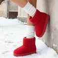 thumbnail image 4 of GJPBGK Women’s Winter Snow Ankle Boots Warm Pull-On Booties Cold Weathe, 4 of 9