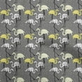 thumbnail image 1 of oneOone Rayon Yellow Fabric Tropical Flamingo With Dot Sewing Fabric By The Yard Printed Diy Clothing Sewing Supplies 56 Inch Wide, 1 of 4