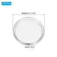 thumbnail image 2 of Uxcell 55 Pcs Discbound Expansion Discs, Clear Round Shape, 1-1/2" OD and 0.2" Thick, 2 of 6