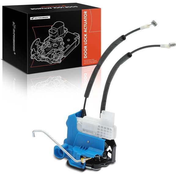 A-Premium Front Right Passenger Side Door Lock Latch Actuator Compatible with 2012 2013 2014 2015 2016 2017 Kia Rio for 6 Pins with Key Hole, Replace# 813211W040, 813211W020